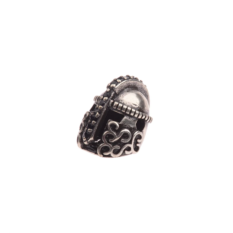 OIQUEI-2018-Novos-Encantos-Da-Moda-Cavaleiro-Capacete-DIY-Beads-Para-Pulseiras-CZ-Cristal-Espa-adores (2)