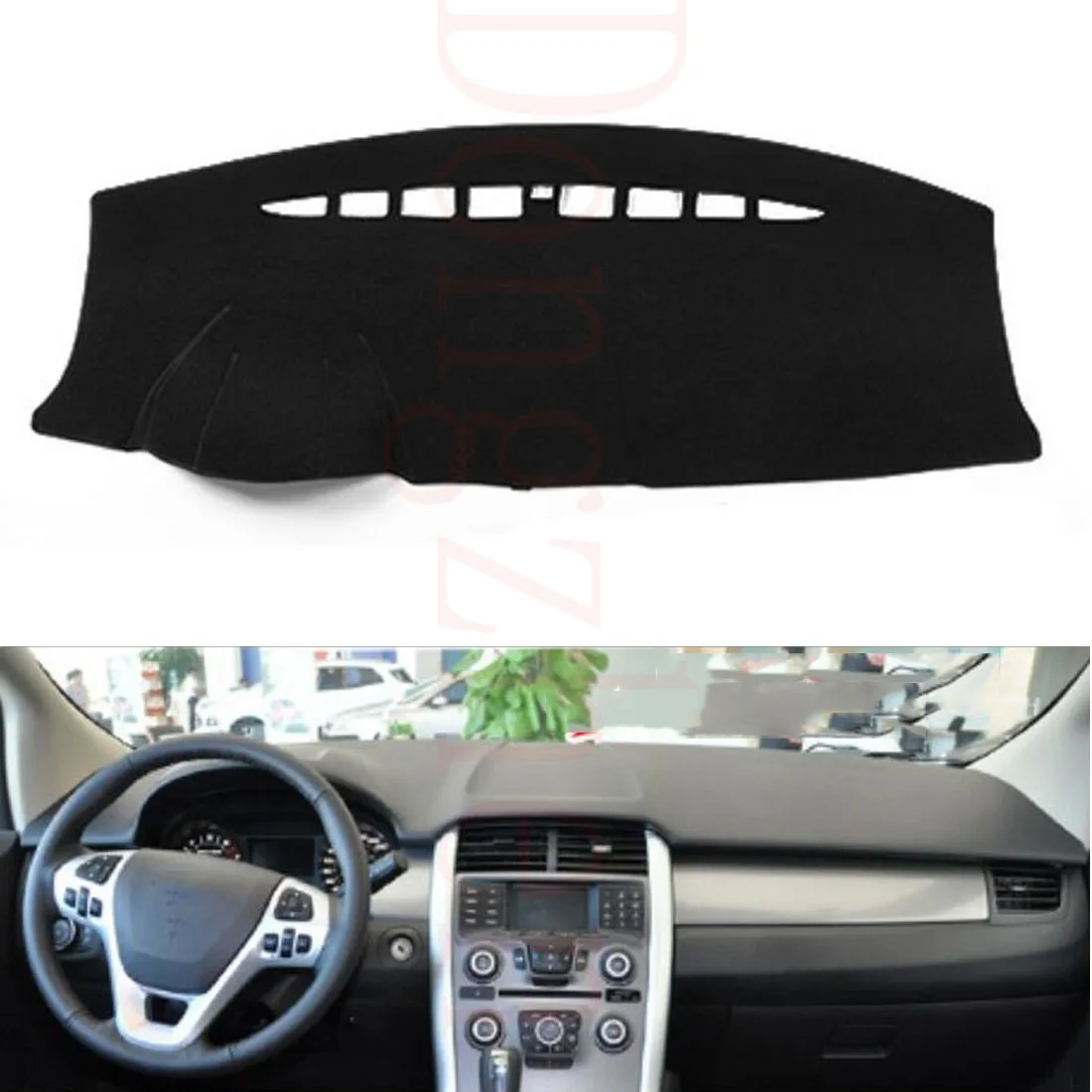 Dongzhen Car Dashboard Mats Cover Car Carpet Fit For Ford Edge 2011 2012 Avoid Light Pad