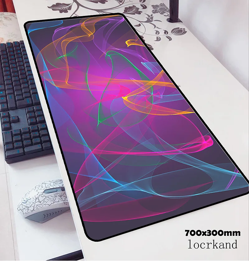 Rgb коврик для мыши 70x30 см игровой коврик для мыши Аниме 3d офисный notbook Настольный коврик большой padmouse игры pc gamer коврики