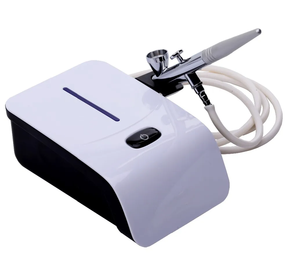 

Kylinsmart Mini compressor Decorating Tools Air Brush Kit upto 25psi 5 adjustable speeds For Face Paint Cake Coloring makecup