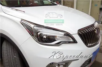 

New Arrival Free Shipping Front Head Light Cover Trim For Buick ENVISION 2015