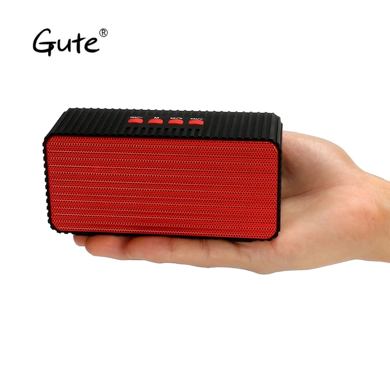 

Gute 2019 square Bluetooth speaker wireless woofer Radio enceinte bluetooth portable puissant caixa de som alto falante pls abe