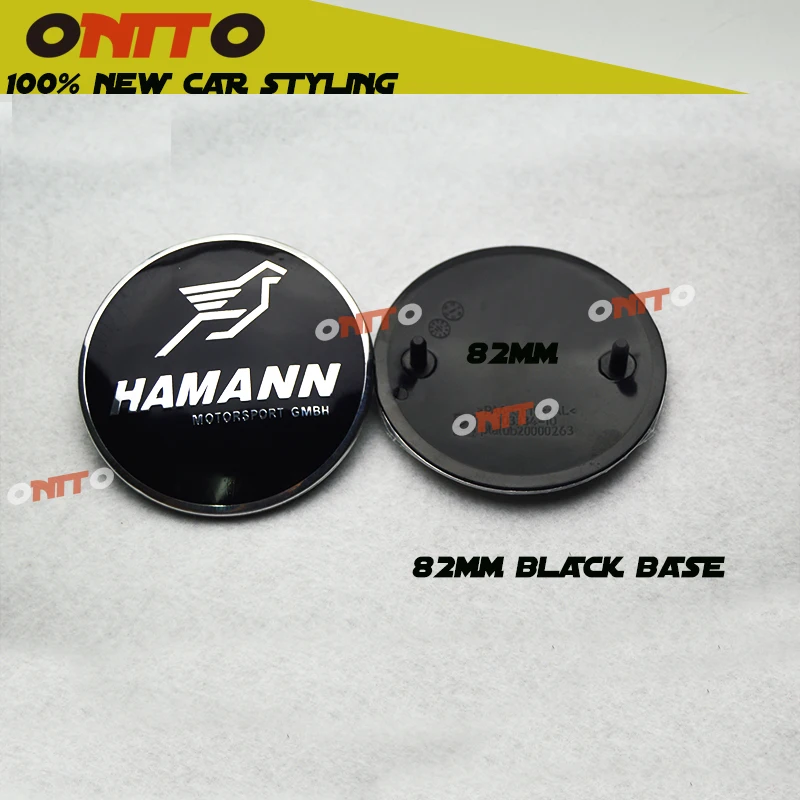 Goede 2 st 8.2 cm NIEUWE Front Hood Badge Embleem Kofferbak Logo wiel hubs 82mm Epoxyhars Cover Banden amp; Onderdelen Wielnaaf Cover