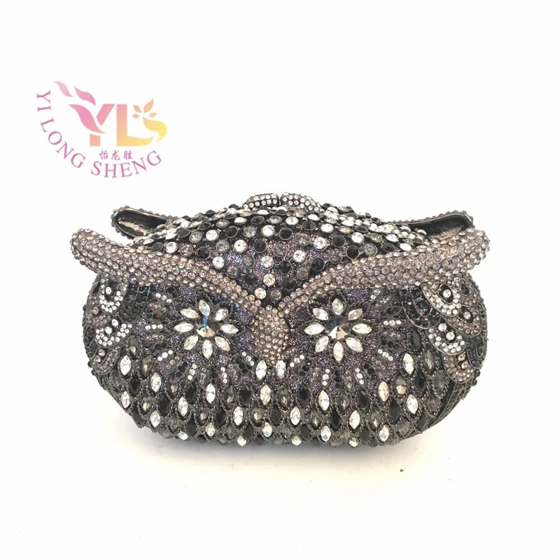 

Crystal Owl Bird Clutches Women Cute Bird Animal Clutch Bags Crystal Women Fashion Clutch Evening Party Bags YLS-A32