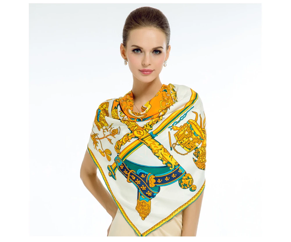 Square Silk Scarf (11)