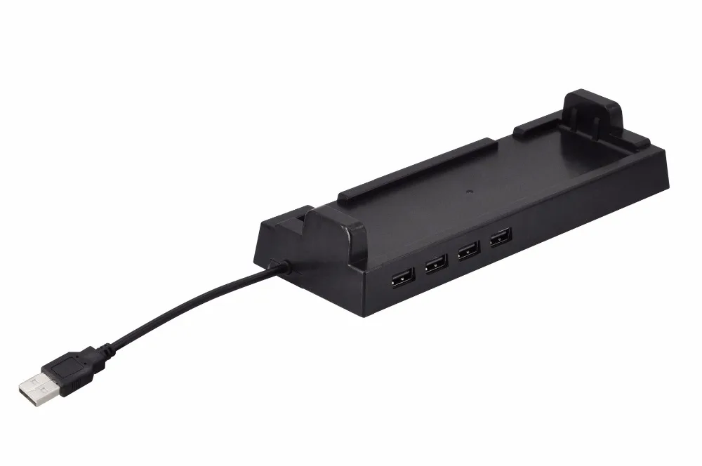 Игровой аксессуар DC5V/2A USB2.0 концентратор внешний 4 USB Порты и разъёмы стенд с Micro USB Порты и разъёмы порт питания для Nintendo Switch NX NS док-станция