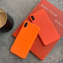Милые яркие оранжевые Чехлы для huawei Nova 4 4e 3 3i 3e P30 P20 mate 10 20 Lite Pro Honor 8 8X 8A 10 V20 Lite MAX P Smart