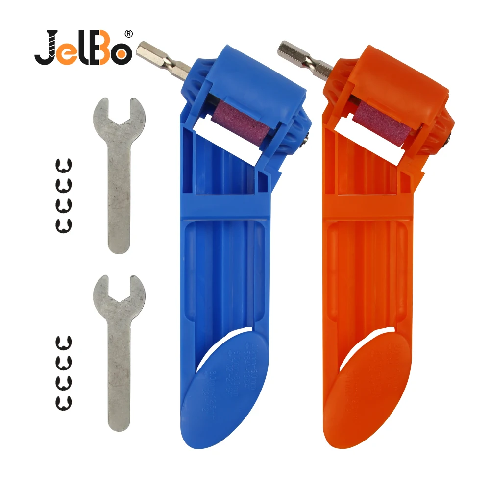 JelBo 2-12,5 мм оранжевый/синий Портативный сверло точилка Корунд шлифовальный круг для шлифовального станка инструменты для Точилки для сверла... JelBo 2-12,5 мм оранжевый/синий Портативный сверло точилка Корунд шлифовальный круг для шлифовального станка инструменты для Точилки для сверла...