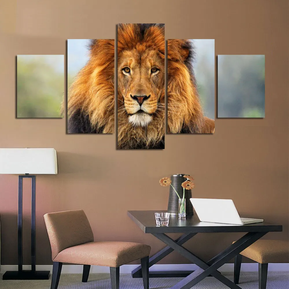 5 шт. настенные картины без рамки|picture for living room|canvas picture5 pieces |