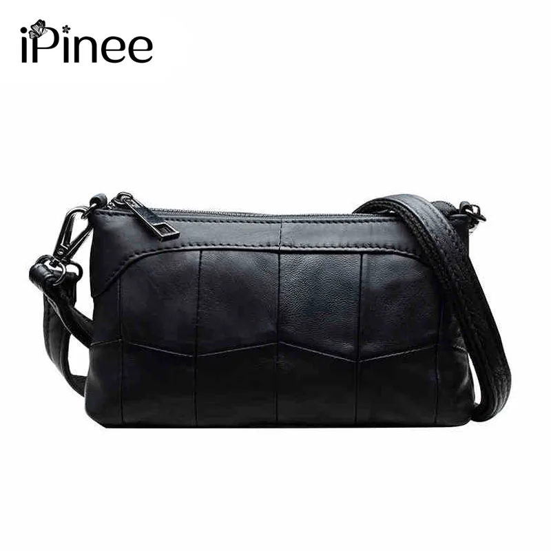 iPinee Brand Genuine Leather Clutch Bag Small Soft Leather Handbag Women Fashion Cross Body Bag ...