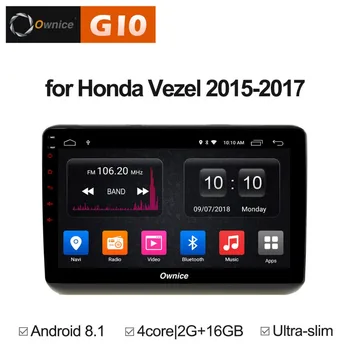 

10.1 inch Quad 4Core 2GB RAM+16GB ROM Car DVD Player For Honda Vezel 2015 2016 2017 GPS Navigation Radio Stereo BT