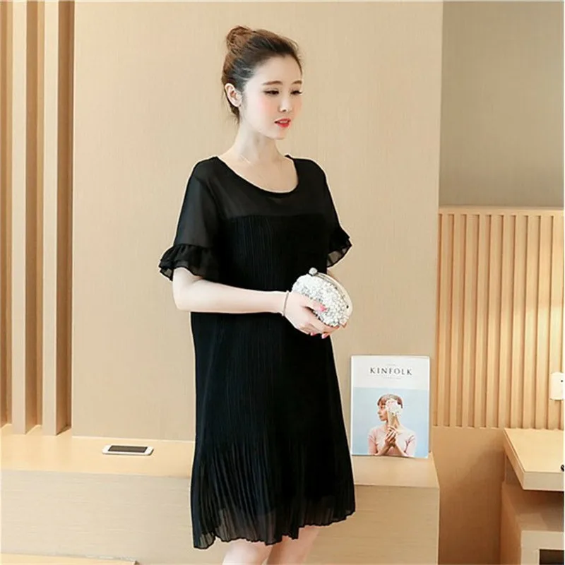 

2019 Summer Pregnant Dress Maternity Clothes large size Maternity Dress Pregnancy Clothes For Pregnant Woman