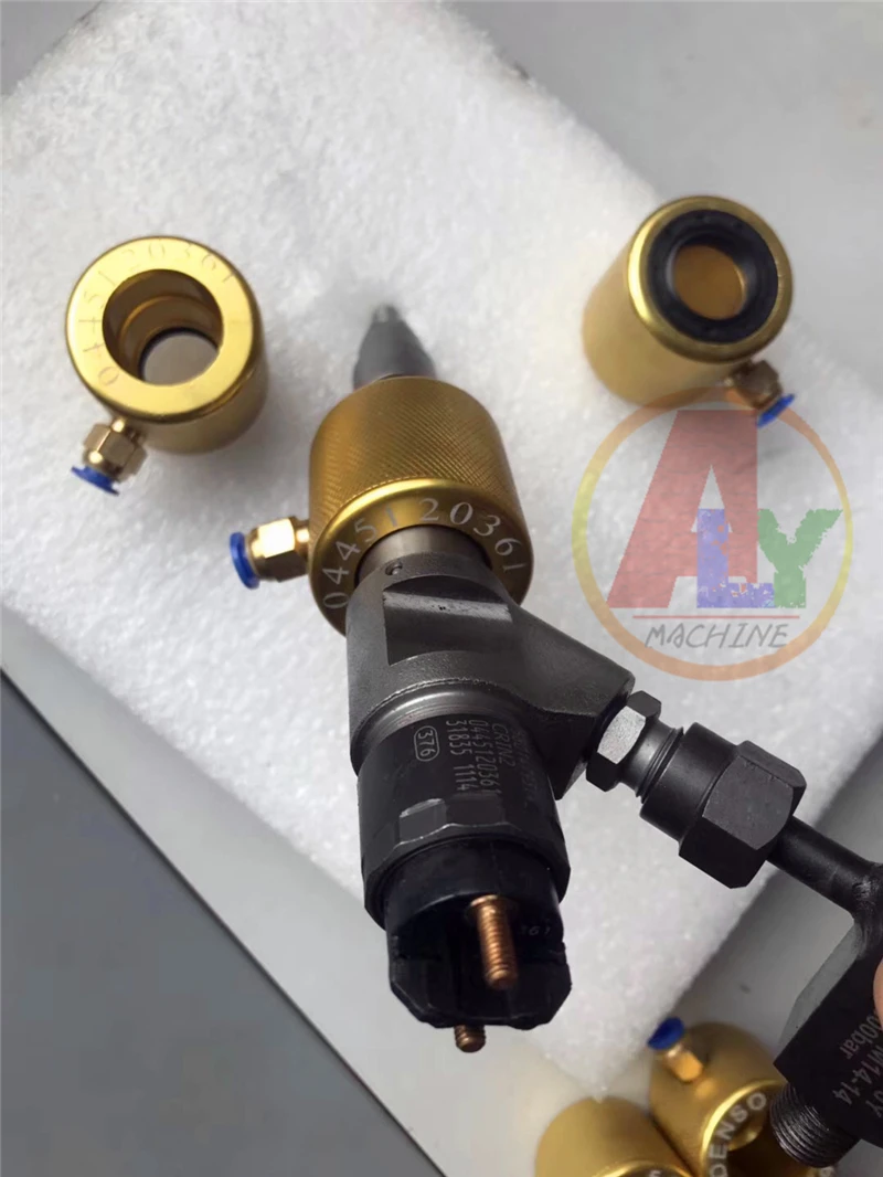 

common rail injector diesel oil return clamp tool for BOSSCH 0445120361 injector