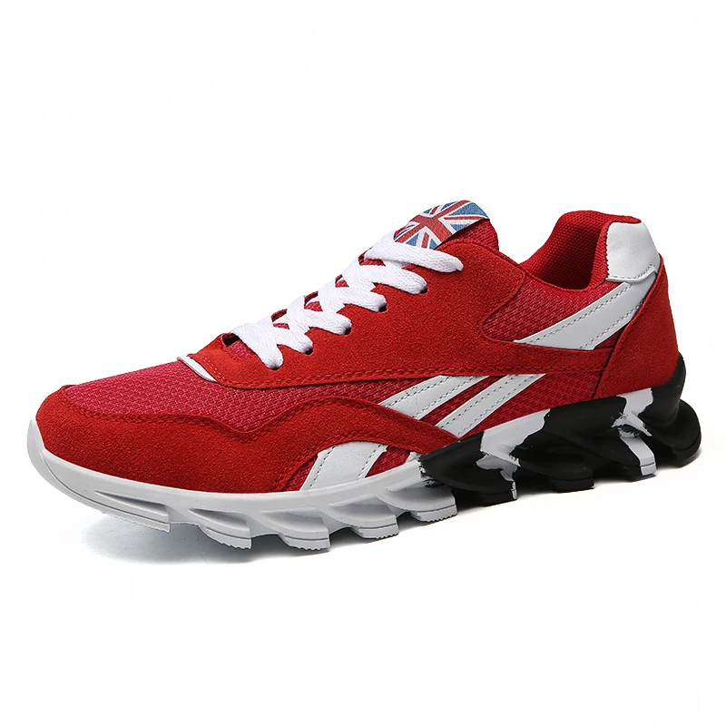 

2019 News Men Sneakers Breathable Casual Shoes Fashion Comfortable Lace up Men Sneakers Mesh Flats Running Sport Shoes Men