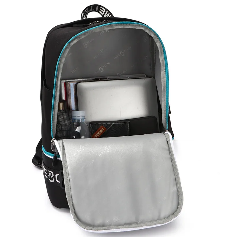 Необычный рюкзак JoJo с принтом из мультфильма Rugzak, школьный рюкзак, рюкзак для ноутбука с USB, рюкзак для путешествий в стиле аниме