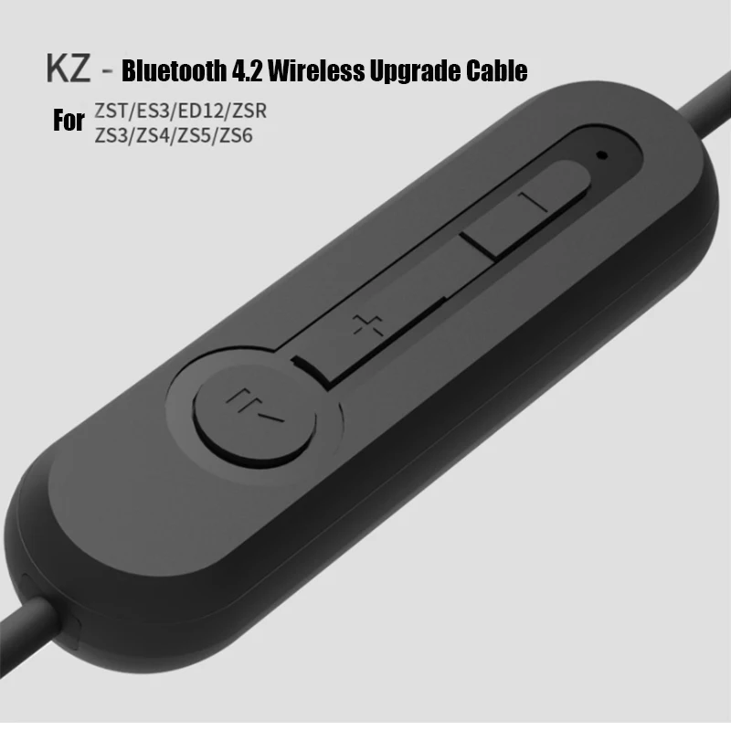 KZ Знч/ZS3/ZS5/ED12/ZS6 Bluetooth 4,2 Беспроводной обновления Module Advanced Upgrade модуль 85 см кабель для KZ наушники 2pin