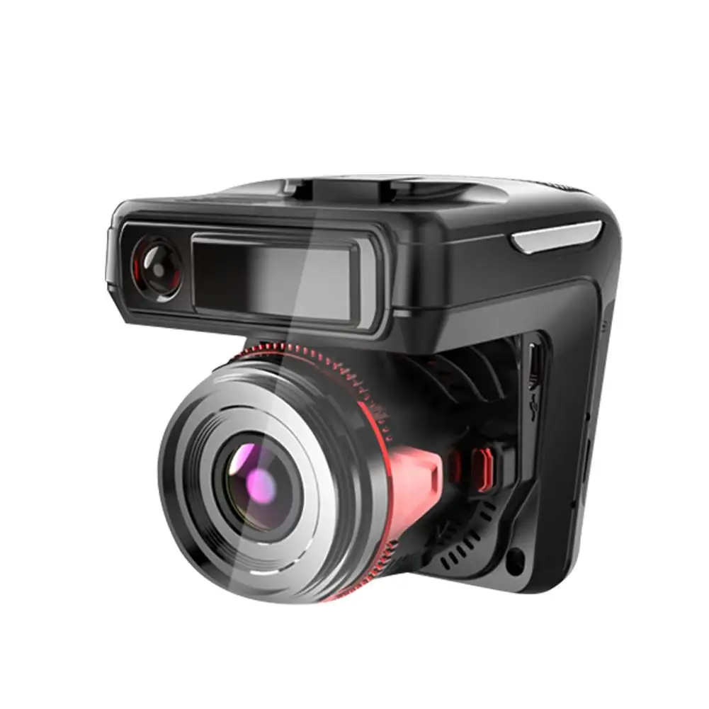 

Car Driving Recorder 2-in-1 E-dog Automobile Data Cycle Recorder In-car Radar Moving Speed Testing X7