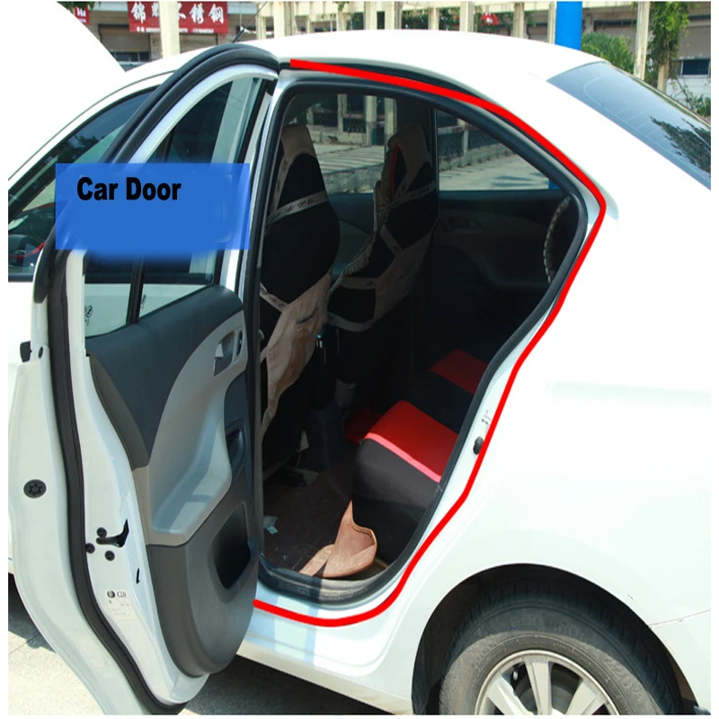 JQTUNING-D& B Тип автомобиля уплотнительная полоса Авто двери окна багажника уплотнение Пылезащитная звукоизоляция резиновые полосы