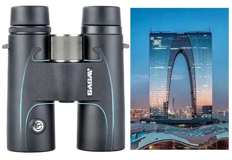 Telescópio para Adultos Acampamento ao ar Ferramenta de Caminhadas Saga Colorido Binóculos Binocular Presente Compacto Concerto hd Livre Óptico 8x42 10x42 14 Telescópio e binóculos