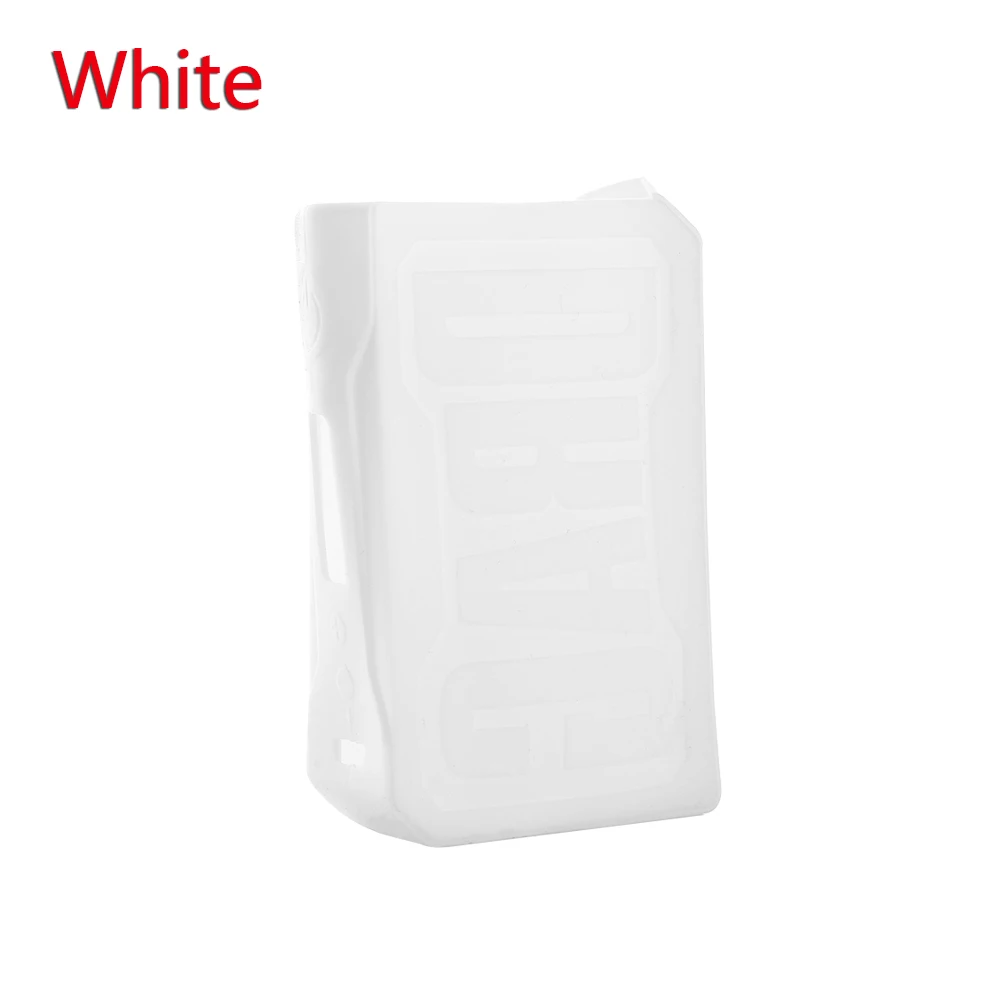 1 шт. мягкий Противоскользящий защитный чехол силиконовый чехол для Voopoo DRAG 157W TC сменный защитный чехол - Цвет: Белый