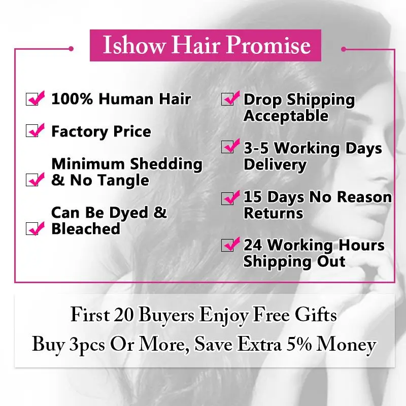 Ishow Hair Kinky Straight Human Hair Weave Bundles Indian Hair Bundle Non-Remy 1 Piece Only 8-28inch Coarse Yaki Hair Weaving