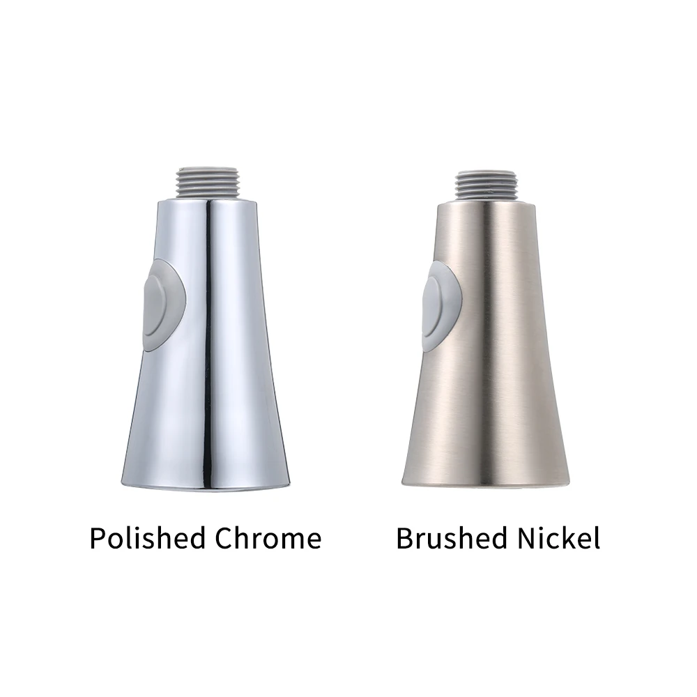 2-Function Swivel Faucet Nozzle Torneira Water Filter Adapter Water Spray Head Parts G1/2 Connections Polished Chrome