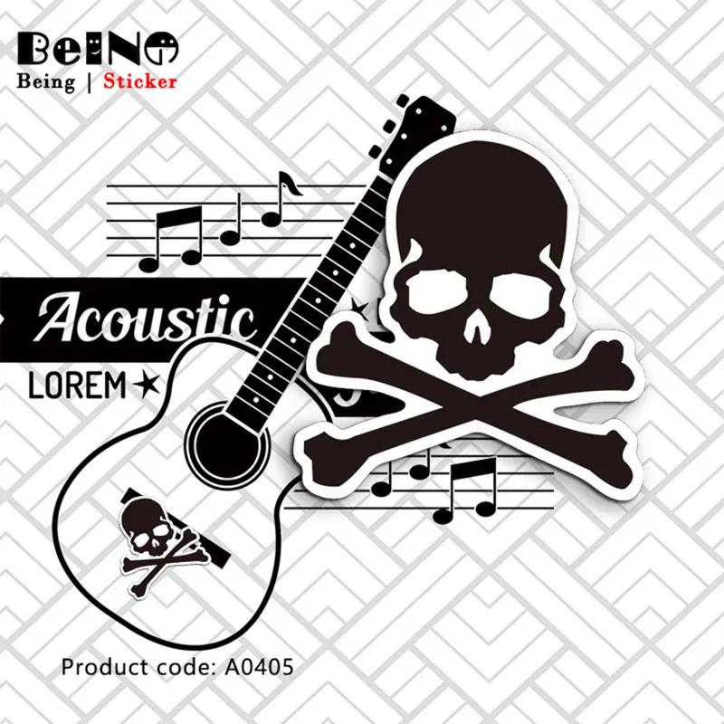 Taro Bones Horror Personality Sticker Funny Waterproof Suitcase Laptop Guitar Luggage Skateboard Toy Lovely A0405 Stickers QY32 | Игрушки и