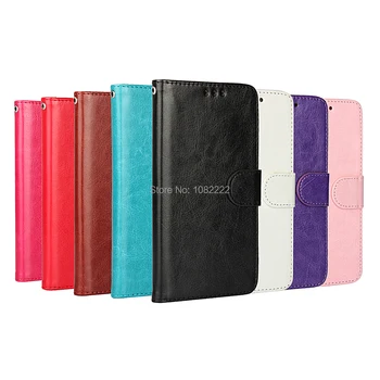 

100pcs/lot High quality Crazy Horse PU Leather Stand Case with Photo frame for Samsung Galaxy S8 Plus S7 Edge S6 S5 S4 Note 5