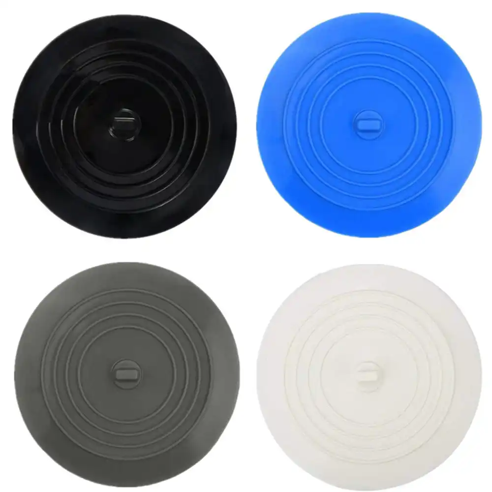 1pcs Modern Silicone Tub Stopper Bathtub Stopper Drain Plug Sinks Hair Stopper Flat Cover Bathroom Accessories Q50 Aliexpress