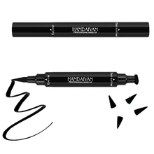 Бренд Жидкая подводка для глаз штамп карандаши стойкая черная цветная подводка для глаз штамп карандаш для глаз быстросохнущая Водонепроницаемая подводка для глаз