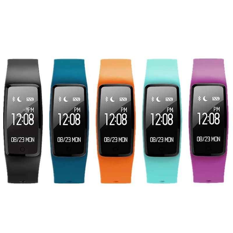 Original S1 Smartband IP67 Waterproof Wristband Bracelet with Smart Heart Rate Fitness Touchpad OLED Better Than