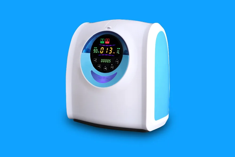 

Coxtod AC110V/220V Adjustable Portabl Oxygen Concentrator Machine Generator Air Purifier Home Not Battery Powered