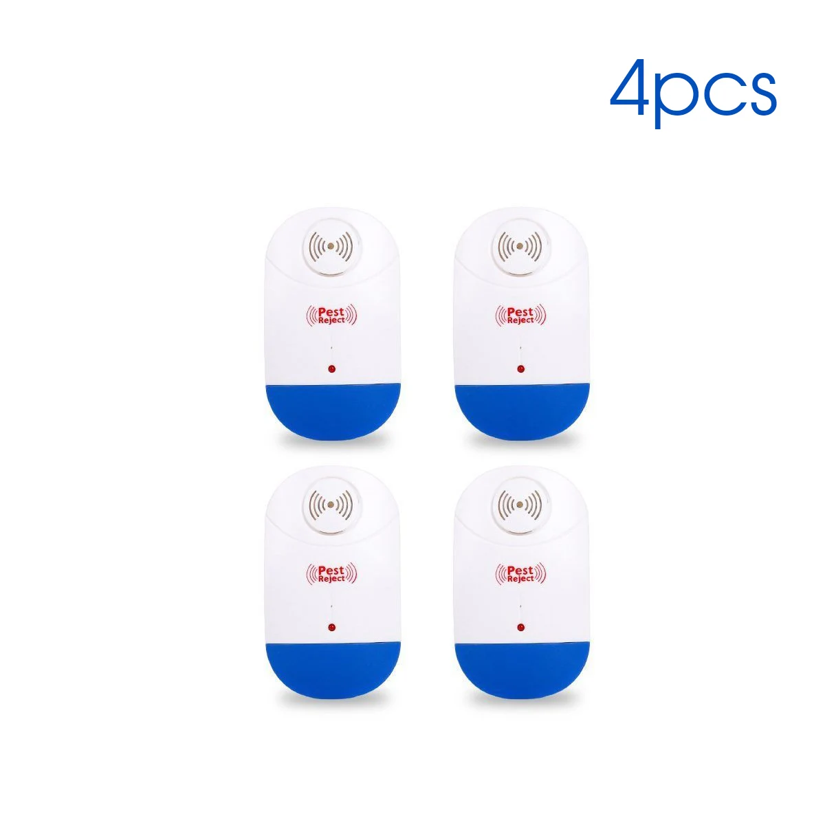 4 Pack/Set ЕС Plug ультразвуковой электронный репеллент вредителей Мышь ошибки