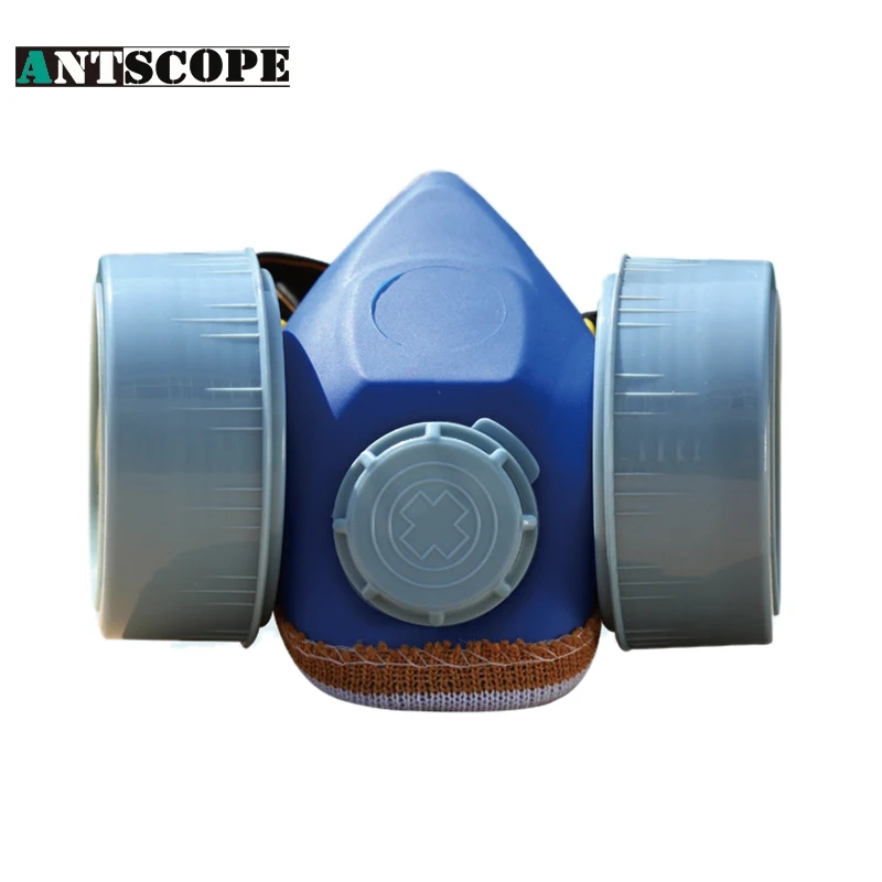Working Dust Mask Double Cartridges Filter Cotton Chemical Respirator