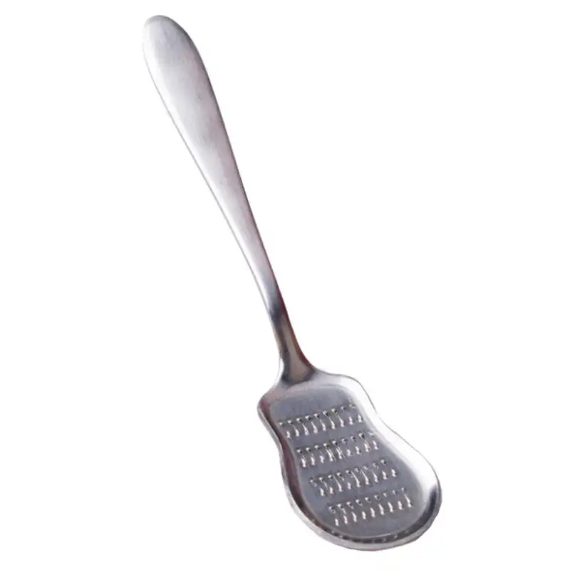 Latest Kitchen Grater Stainless Steel Grinder Garlic Grinding Spoon
