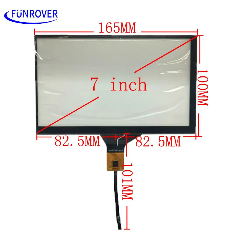 7 inch capacitive touch screen car DVDGPS navigation computer LCD screen touch screen handwriting screen