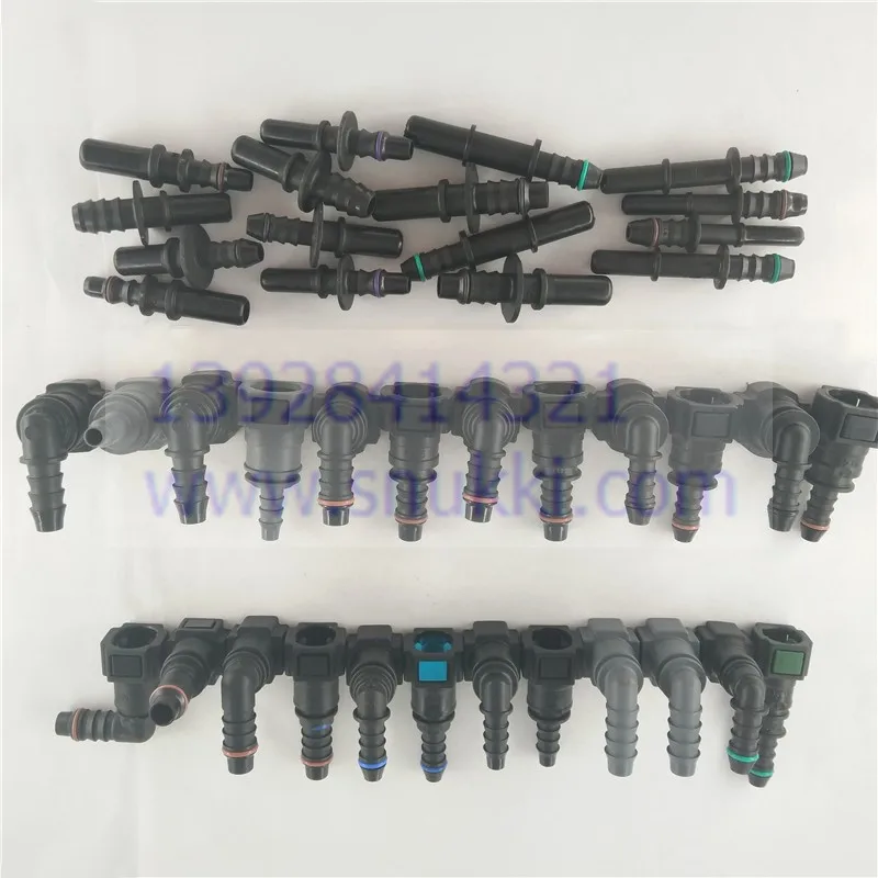 Fuel line connector Fuel pipe fittings auto Fuel line quick connector kit 40pcs for car fuel line Connector