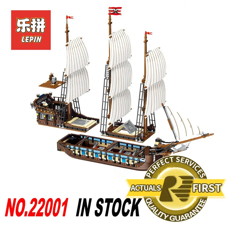 

22001 Movie Imperial Flagship Pirate Ship warships Model Building Block Bricks Educational Toys Model figures LegoINGlys 10210