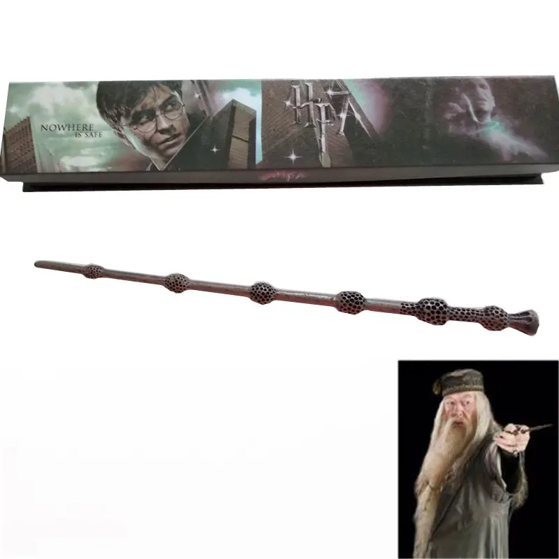 

New 35cm Albus Dumbledore Magic Wand anime figure With Gift Box Cosplay Game Collection action figure Stick Toys