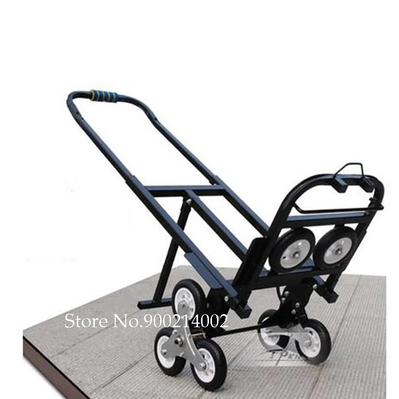 

Foldable Folding Stair Climbing Hand Truck Luggage Cart Backup Wheels