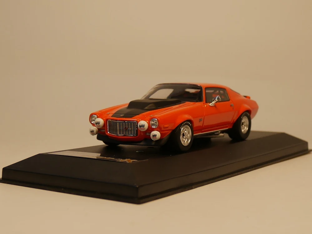 Премиум X 1:43 PR0318 Chevrolet Camaro Z28RS готов к гонке 1971 полимерная модель автомобиля| |