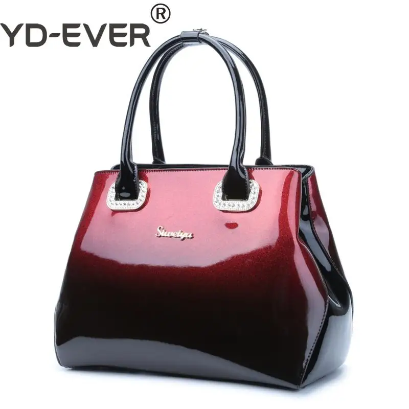 Shiny Patent Leather Purses IUCN Water