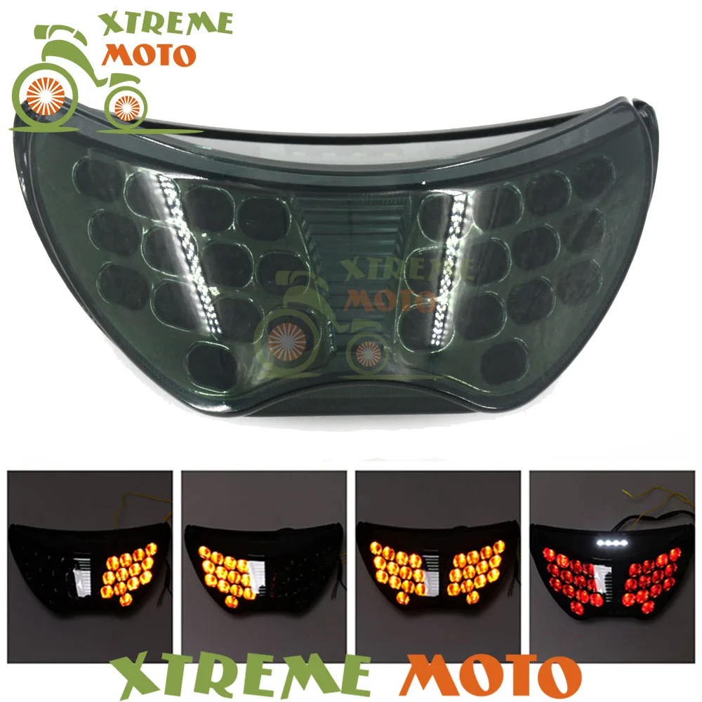 Motorcycle LED Rear Turn Signal Tail Stop Light Lamps Integrated For Honda CBR 600 CBR600 F4 1999 2000 99 00 F4I 2004 2005 2006 Motorcycle LED Rear Turn Signal Tail Stop Light Lamps Integrated For Honda CBR 600 CBR600 F4 1999 2000 99 00 F4I 2004 2005 2006