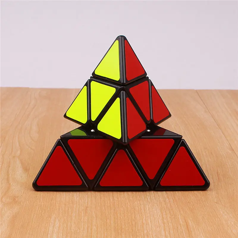 Shengshou chuanqi pyramidcube волшебный скоростной Куб Профессиональная головоломка Пирамида cubo magico развивающая игрушка для детей