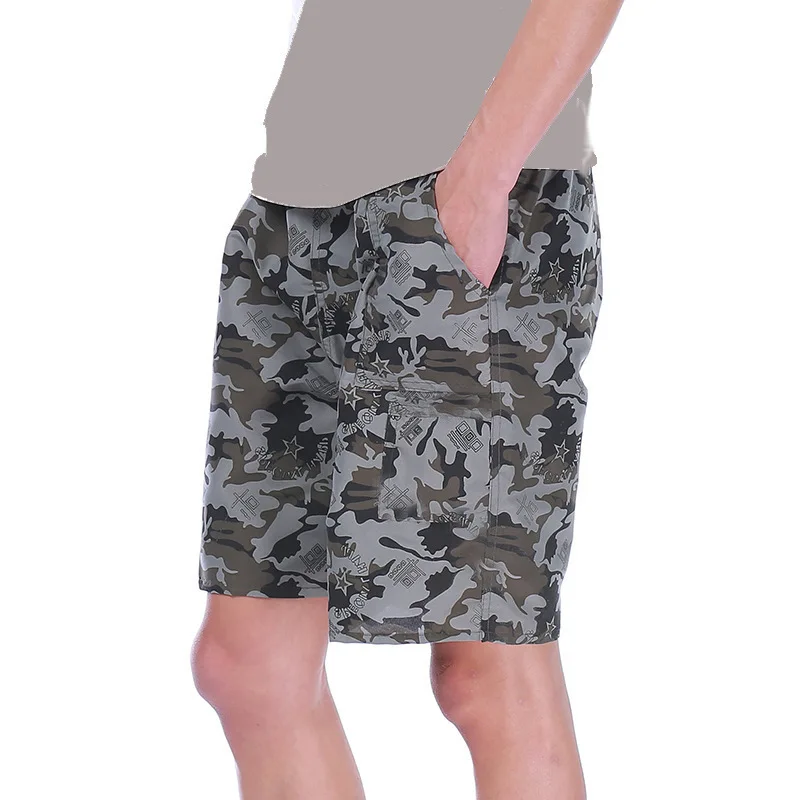Летние быстросохнущая тонкий Для мужчин Drawstring Shorts Для мужчин s Цвет в стиле пэчворк с короткими эластичный пояс мужской короткие