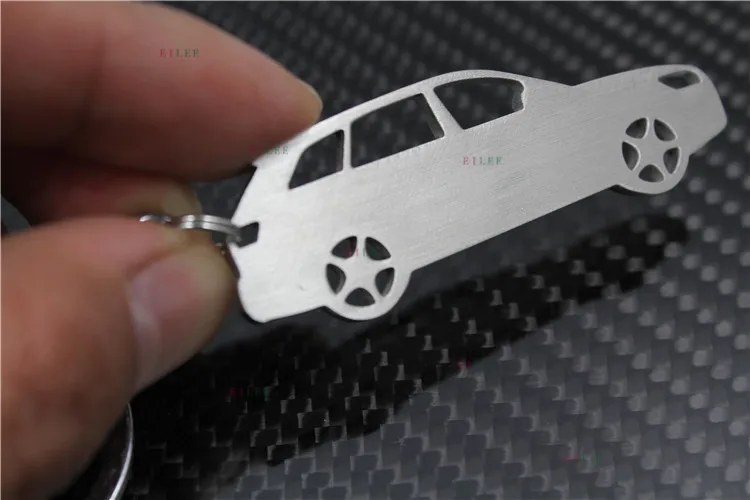 Нержавеющая сталь Подходит для Audi A4 A6 Q3 Q7 Q5 брелок кольцо сумка подвеска|key ring|pendant