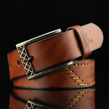 

Fashion Men Pin Buckle Belt High Quality Student Luxury Strap Casual Male Belts Classic Cowbody Jeans Belt Masculine Cummerbund