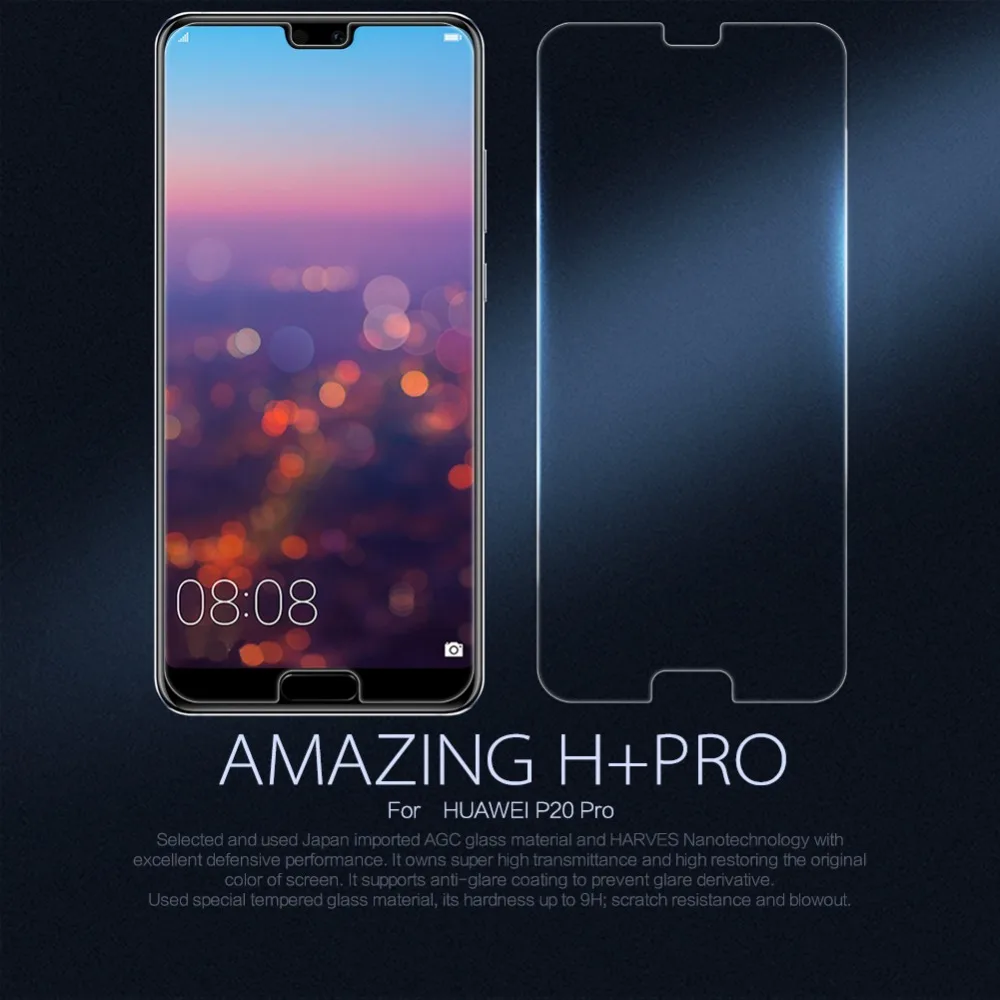 Для huawei P20 Pro стекло Nillkin Amazing H/H+ PRO Закаленное стекло протектор экрана телефона для huawei p30 Lite крышка 9H стеклянная пленка