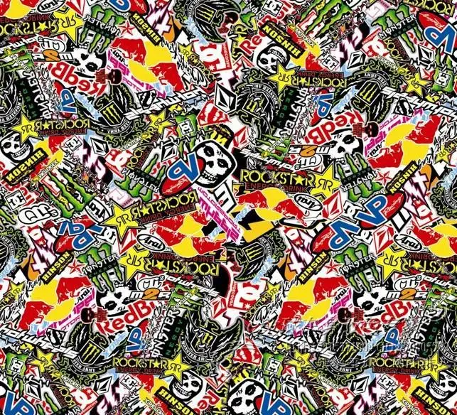 Wholesale High Quality Diy Jdm Usdm Hellaflush Bomb Sticker Bomb