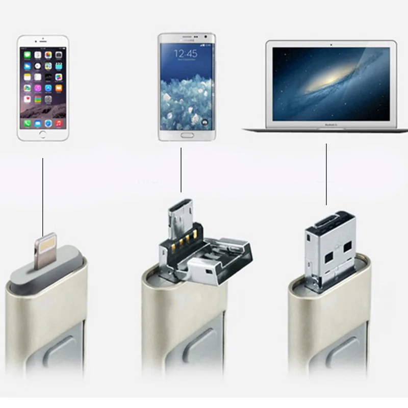 USB флеш накопитель мобильный телефон 32 ГБ 16 8 64 128 ГБ|Карты памяти| |
